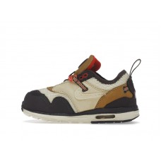 Малышам Nike Air Max 1 Travis Scott Cactus Jack Baroque Brown (TD)