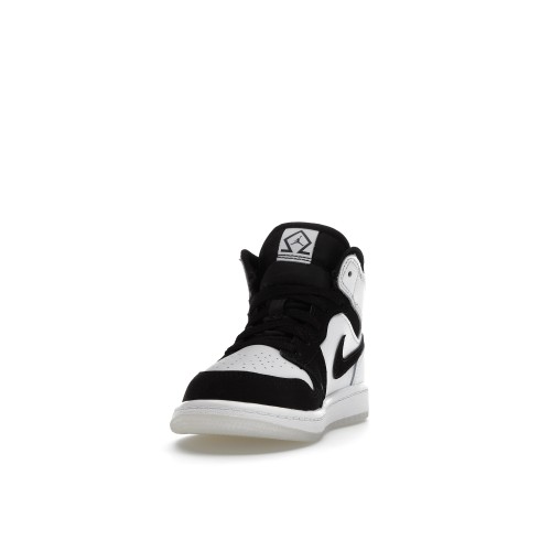 Кроссы Jordan 1 Mid SE Diamond (PS) - подростковая сетка размеров