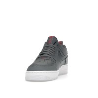 Кроссовки Nike Air Force 1 Low LV8 Smoke Grey Red Reflective Swoosh