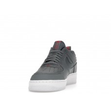 Кроссовки Nike Air Force 1 Low LV8 Smoke Grey Red Reflective Swoosh