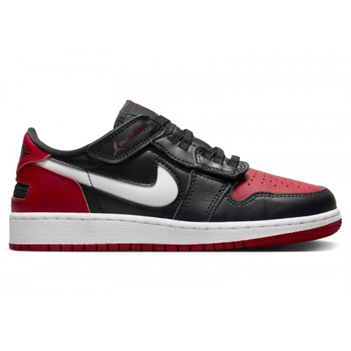 Кроссы Jordan 1 Low Flyease Alternate Bred Toe (GS) - подростковая сетка размеров
