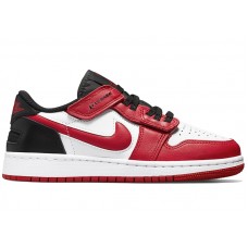 Подростковые Jordan 1 Low FlyEase Gym Red (GS)
