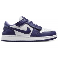 Подростковые Jordan 1 Low FlyEase Sky J Purple White Sky J Light Purple (GS)