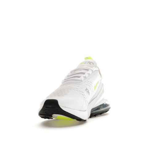Кроссы Nike Air Max 270 Essential White Volt Wolf Grey - мужская сетка размеров