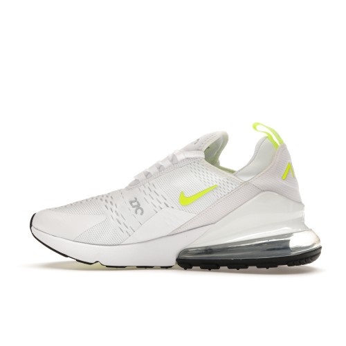 Кроссы Nike Air Max 270 Essential White Volt Wolf Grey - мужская сетка размеров