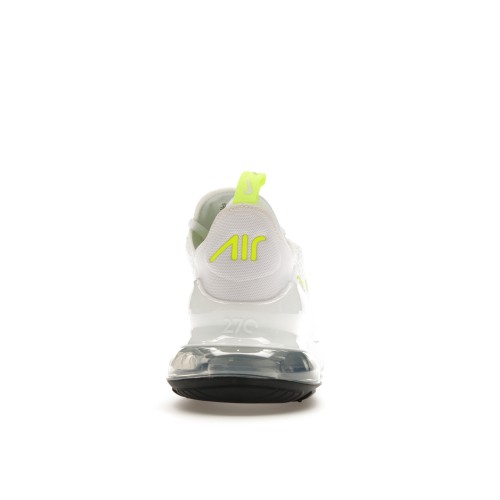 Кроссы Nike Air Max 270 Essential White Volt Wolf Grey - мужская сетка размеров