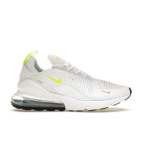 Кроссы Nike Air Max 270 Essential White Volt Wolf Grey - мужская сетка размеров