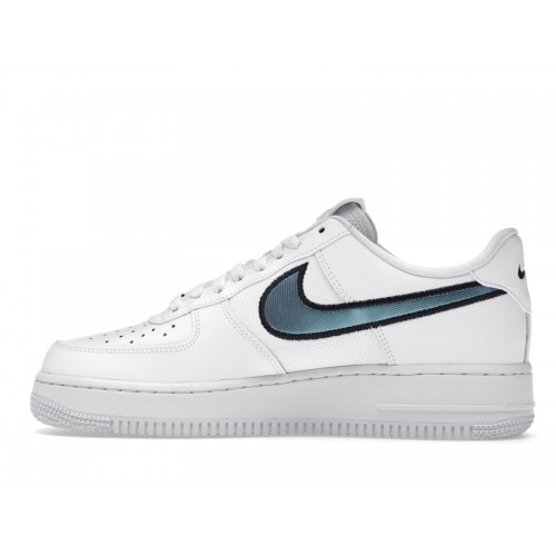 Nike Air Force 1 Iridescent Swoosh - мужская сетка размеров