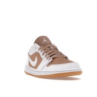 Jordan 1 Low Gum White