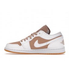 Jordan 1 Low Gum White