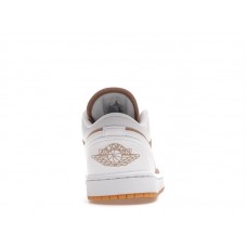 Jordan 1 Low Gum White