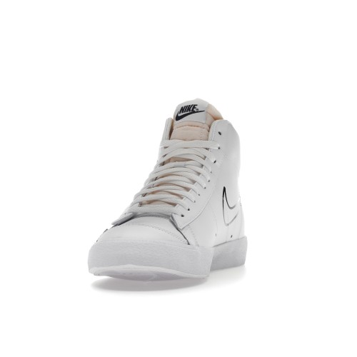 Кроссы Nike Blazer Mid 77 Multi-Swoosh White - мужская сетка размеров