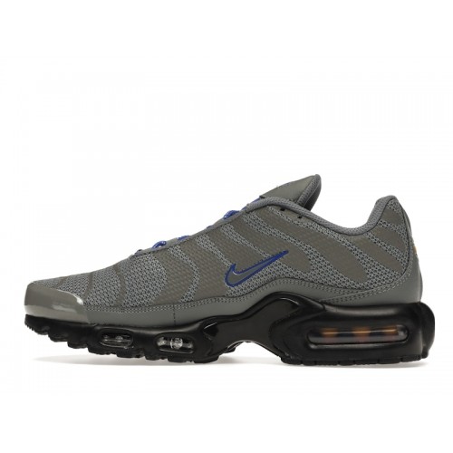 Кроссы Nike Air Max Plus Grey Reflective - мужская сетка размеров