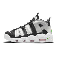 Женские Nike Air More Uptempo Black White Green (W)
