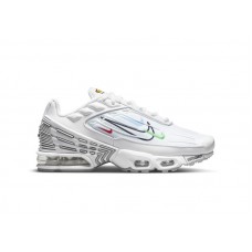 Подростковые кроссовки Nike Air Max Plus 3 White Multi Swoosh (GS)