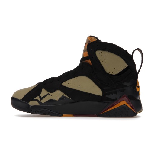 Кроссы Jordan 7 Retro Black Olive - мужская сетка размеров