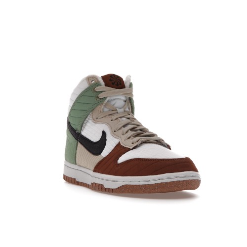 Кроссы Nike Dunk High Next Nature Summit White (W) - женская сетка размеров
