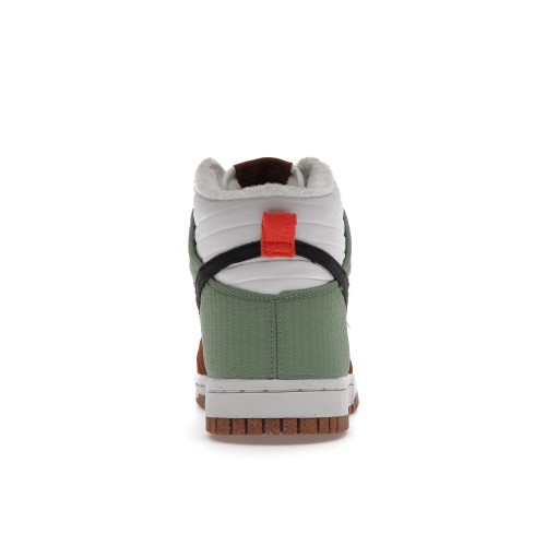 Кроссы Nike Dunk High Next Nature Summit White (W) - женская сетка размеров