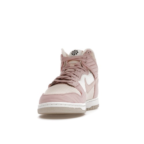 Кроссы Nike Dunk High LX Next Nature Pink Oxford (W) - женская сетка размеров