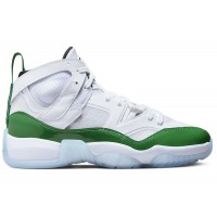 Кроссовки Jordan Jumpman Two Trey White Black Lucky Green