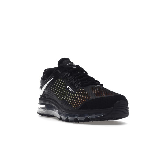 Кроссы Nike Air Max 2013 Stussy Black - мужская сетка размеров