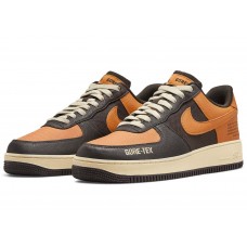 Кроссовки Nike Air Force 1 Low Gore-Tex Brown Orange
