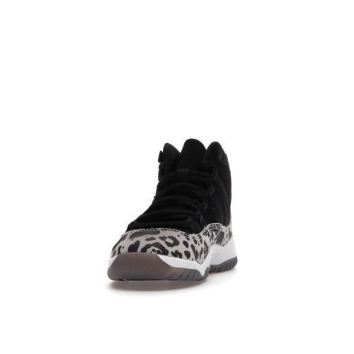 Кроссы Jordan 11 Retro Animal Instinct (PS) - подростковая сетка размеров
