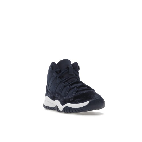 Кроссы Jordan 11 Retro Midnight Navy (PS) - подростковая сетка размеров
