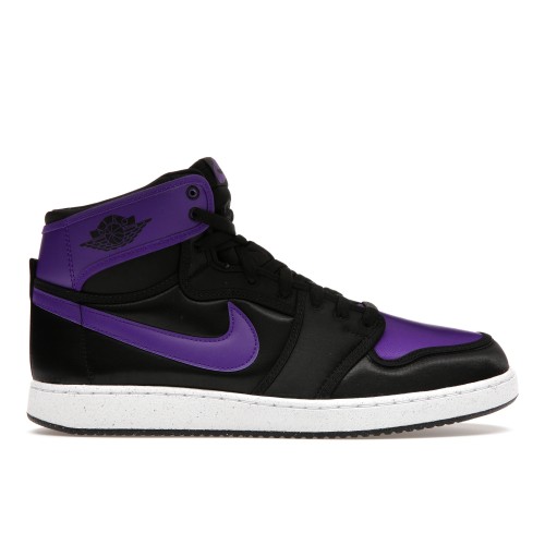 Кроссы Jordan 1 Retro AJKO Field Purple Satin - мужская сетка размеров