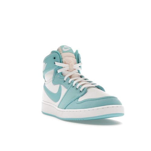 Кроссы Jordan 1 Retro AJKO Bleached Aqua - мужская сетка размеров