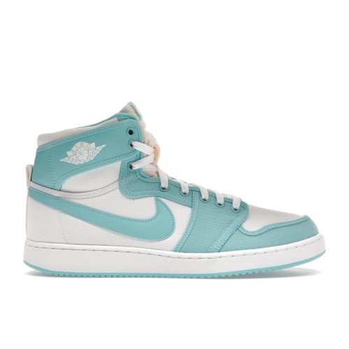 Кроссы Jordan 1 Retro AJKO Bleached Aqua - мужская сетка размеров