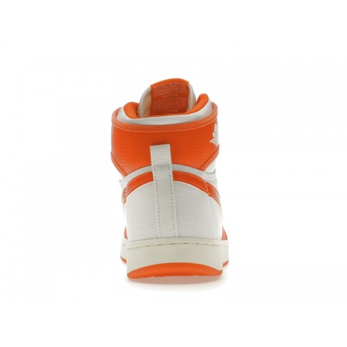 Кроссы Jordan 1 Retro AJKO Rush Orange - мужская сетка размеров