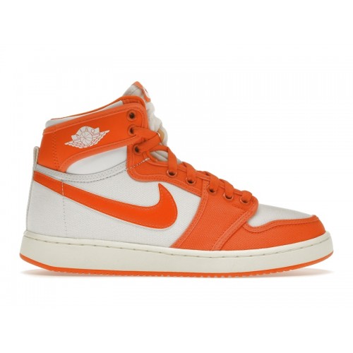 Кроссы Jordan 1 Retro AJKO Rush Orange - мужская сетка размеров