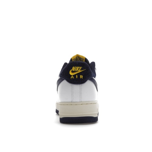 Кроссы Nike Air Force 1 Low 07 LV8 Michigan Varsity Jacket (2021) - мужская сетка размеров