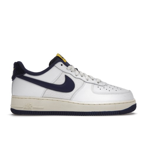 Кроссы Nike Air Force 1 Low 07 LV8 Michigan Varsity Jacket (2021) - мужская сетка размеров