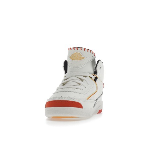 Кроссы Jordan 2 Retro SP Maison Chateau Rouge (TD) - детская сетка размеров