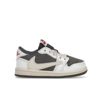 Кроссовки для малыша Jordan 1 Retro Low OG SP Travis Scott Reverse Mocha (TD)