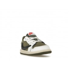 Малышам Jordan 1 Retro Low OG SP Travis Scott Medium Olive (TD)