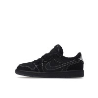 Детские Jordan 1 Retro Low OG SP Travis Scott Black Phantom (PS)