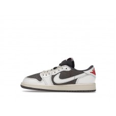 Детские Jordan 1 Retro Low OG SP Travis Scott Reverse Mocha (PS)