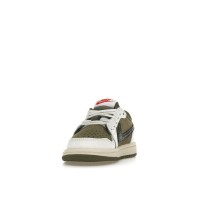 Детские Jordan 1 Retro Low OG SP Travis Scott Medium Olive (PS)