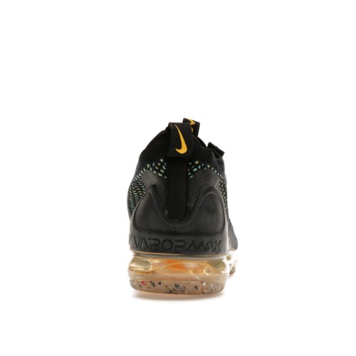 Кроссы Nike Air VaporMax 2021 FK Black Multi-Color Pollen - мужская сетка размеров