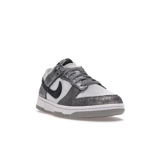 Кроссы Nike Dunk Low Golden Gals Metallic Silver (W) - женская сетка размеров