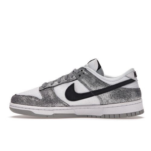 Кроссы Nike Dunk Low Golden Gals Metallic Silver (W) - женская сетка размеров