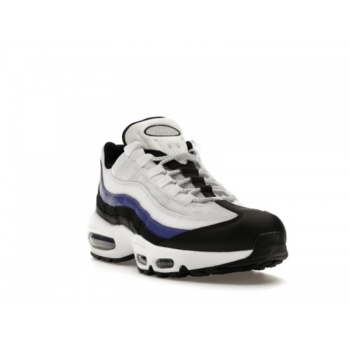 Кроссы Nike Air Max 95 SE White Persian Violet - мужская сетка размеров