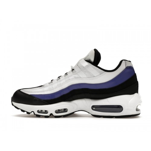 Кроссы Nike Air Max 95 SE White Persian Violet - мужская сетка размеров