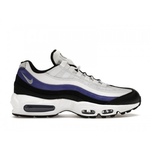 Кроссы Nike Air Max 95 SE White Persian Violet - мужская сетка размеров