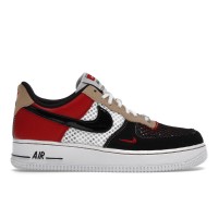 Кроссовки Nike Air Force 1 Low 07 LV8 Gym Red Black
