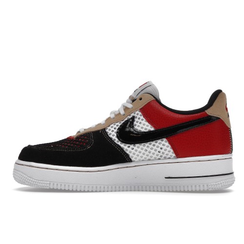 Кроссы Nike Air Force 1 Low 07 LV8 Gym Red Black - мужская сетка размеров