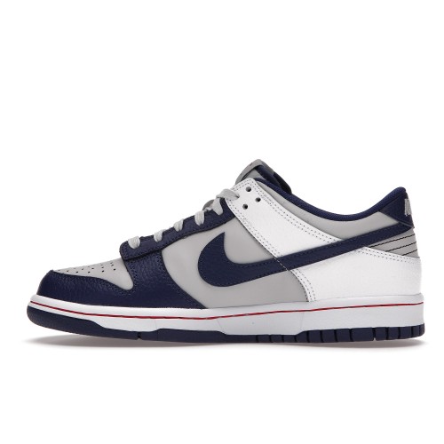 Кроссы Nike Dunk Low EMB NBA 75th Anniversary Brooklyn Nets (GS) - подростковая сетка размеров